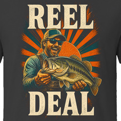 Reel Deal. Vintage T Shirt