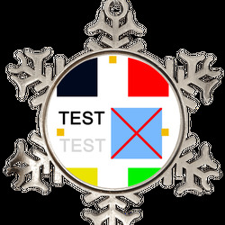 Test Design 3107 Holiday Ornament