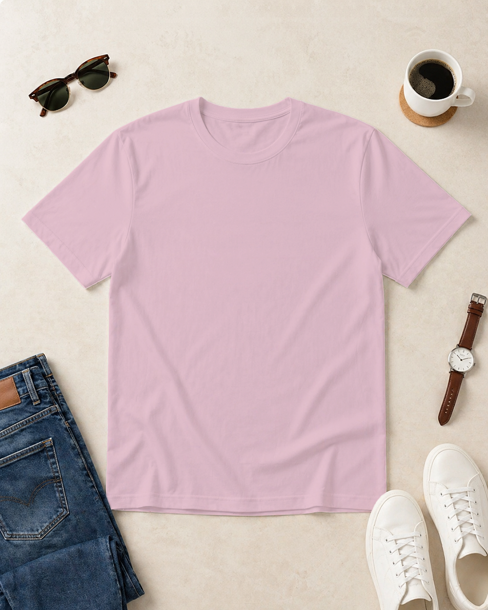 front and back design - test 5555 T Shirt — front view